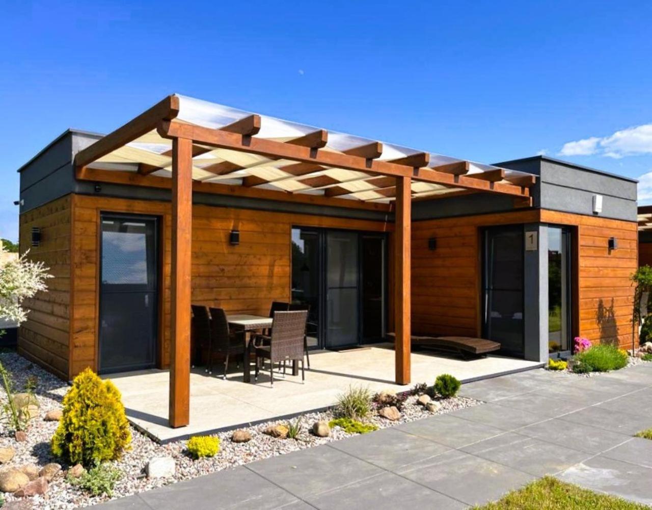 Cisza Bungalows Village / Blisko Natury Nowecin Экстерьер фото
