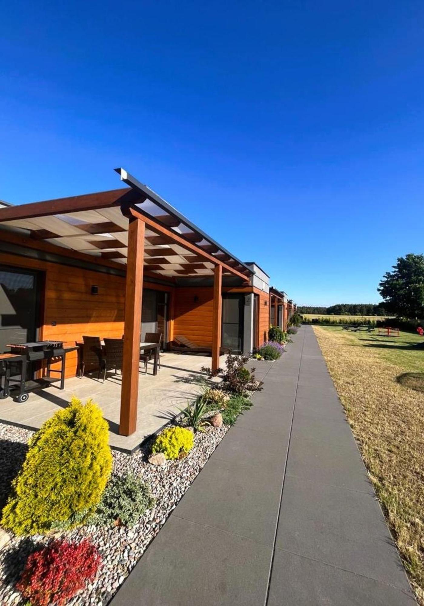 Cisza Bungalows Village / Blisko Natury Nowecin Экстерьер фото
